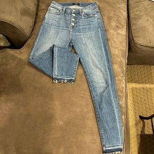 brand: 7 for all mankind size: 24 color: medium denim wash